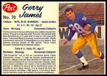 70 Gerry James